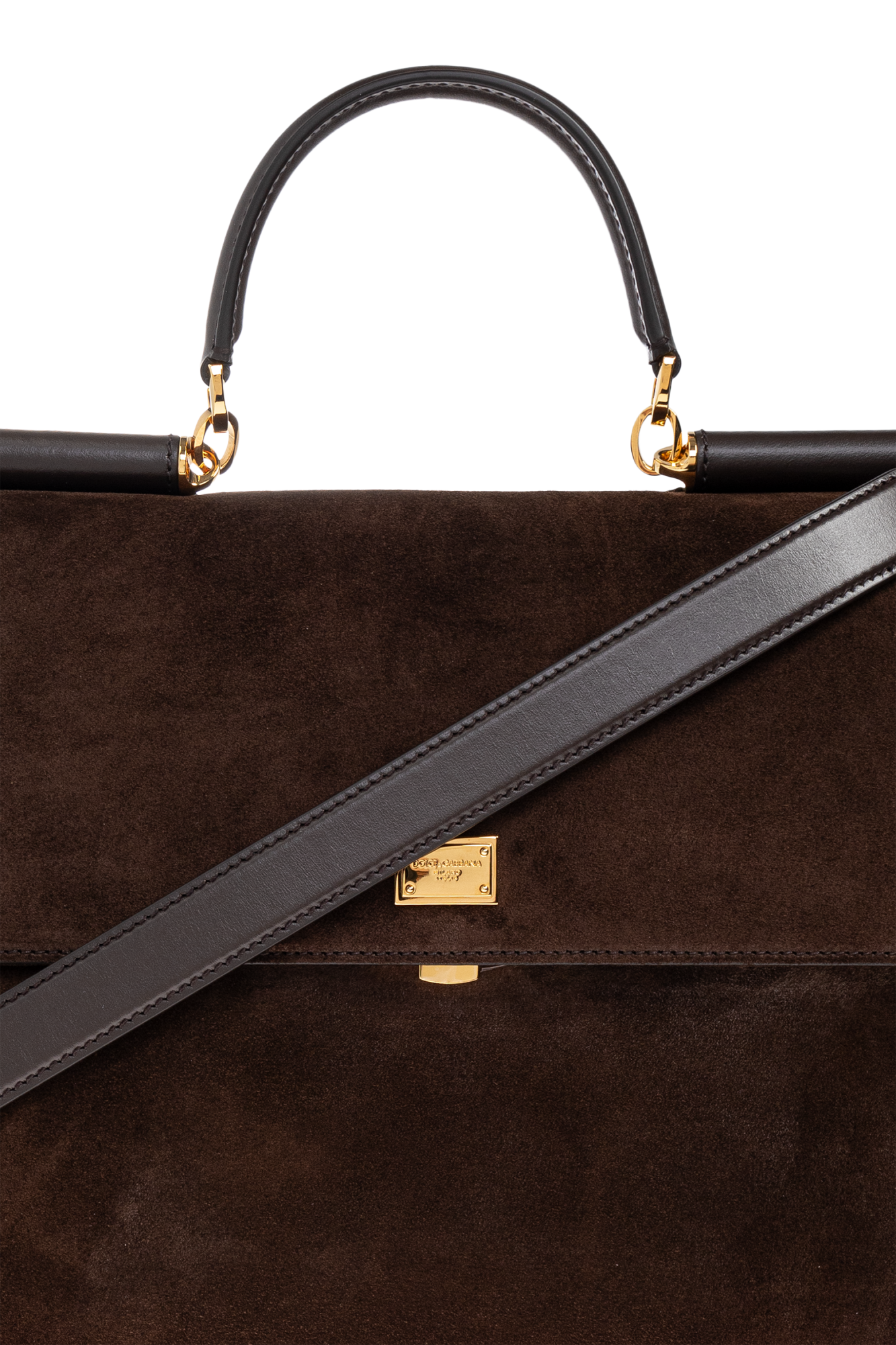 ハンドバッグ MY SICILY LEATHER SHOULDER BAG My Sicily handbag in plongé calfskin in Black for Women